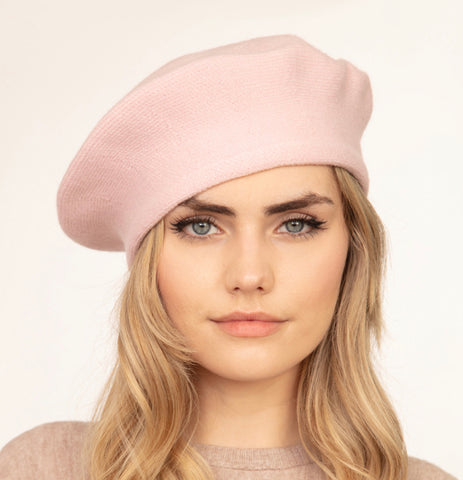 Pink Beret (Hat)