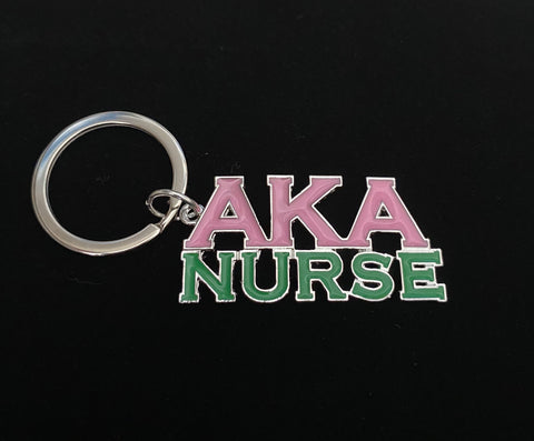 AKA NURSE Keychain