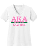 AKA Lawyer Tee- Black or White