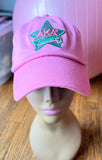 Silver Star Pink Cap