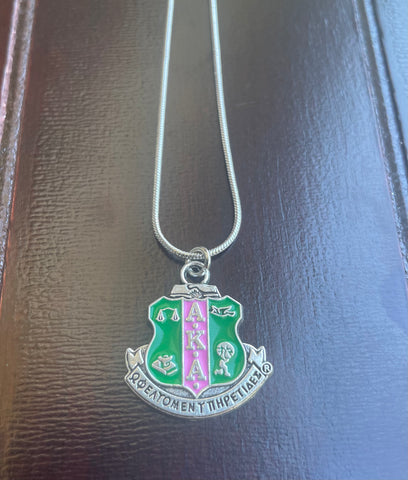 SHIELD Pendant CHAIN Necklace